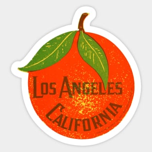1925 Los Angeles California Sticker